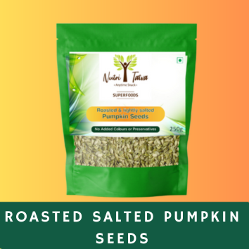 Roasted and slightly salted Pumpkin Seeds, 250g