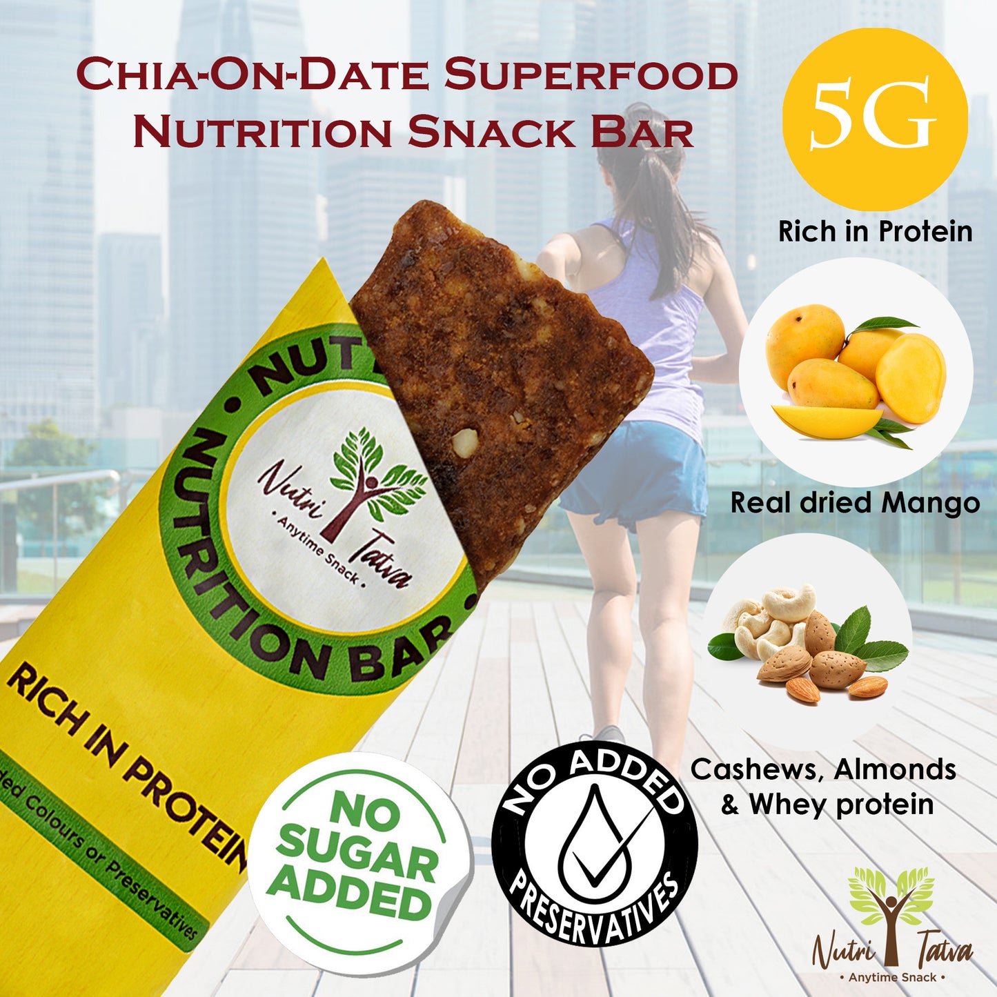 Protein and Fibre rich Snack Combo Pack - 4 Nutrition Bars & 4 Savoury Snacks - Happy snacking!