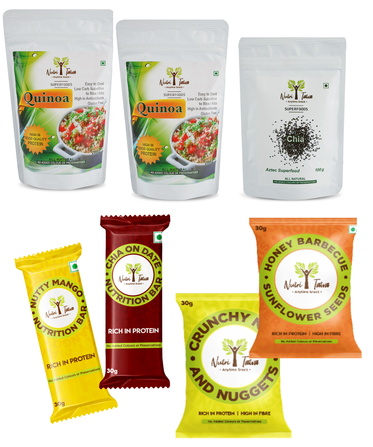 Combo Pack of Snacks & Superfoods - Healthy start pack